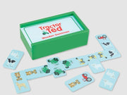 Tracter Ted Wooden Dominoes