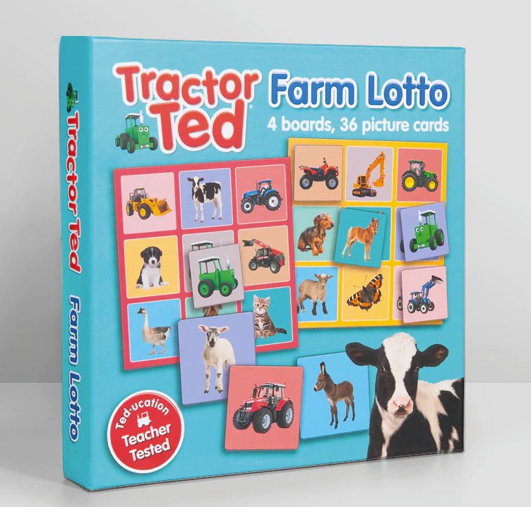 Tractor Ted 5 Farm Puzzle Lotto