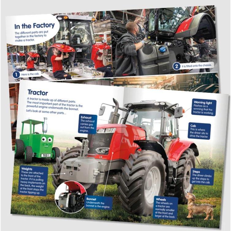 Tractor Ted Fact Book - Let's Look At Tractors