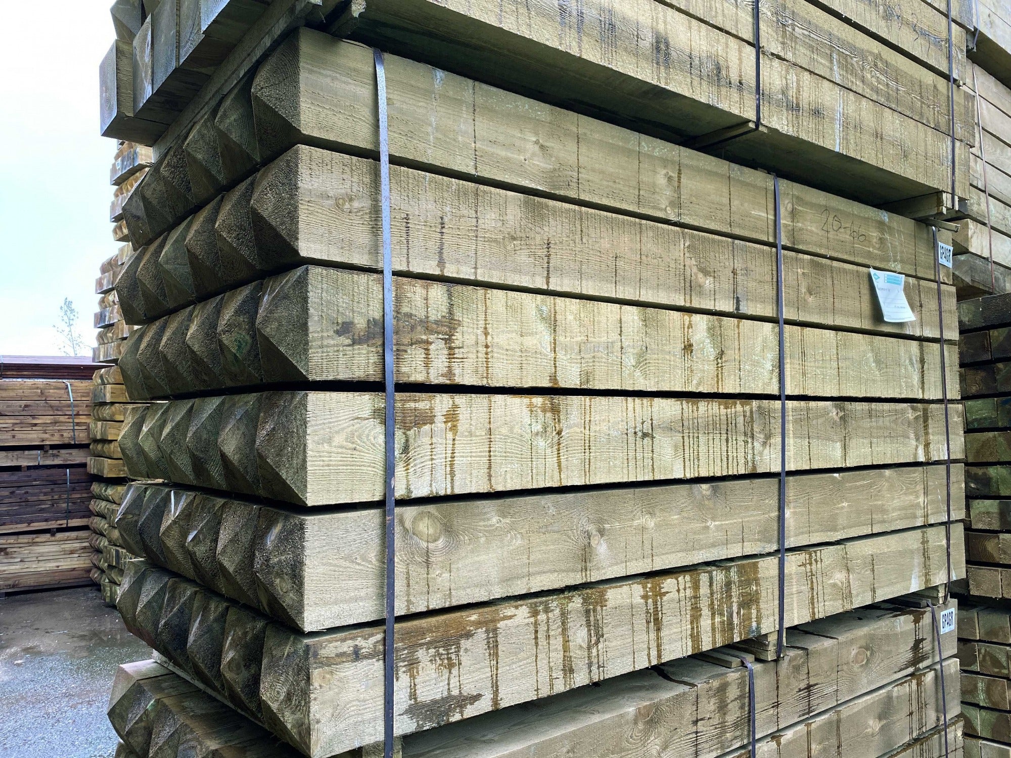 Treated Timber - 2.4m X 175mm X 175mm