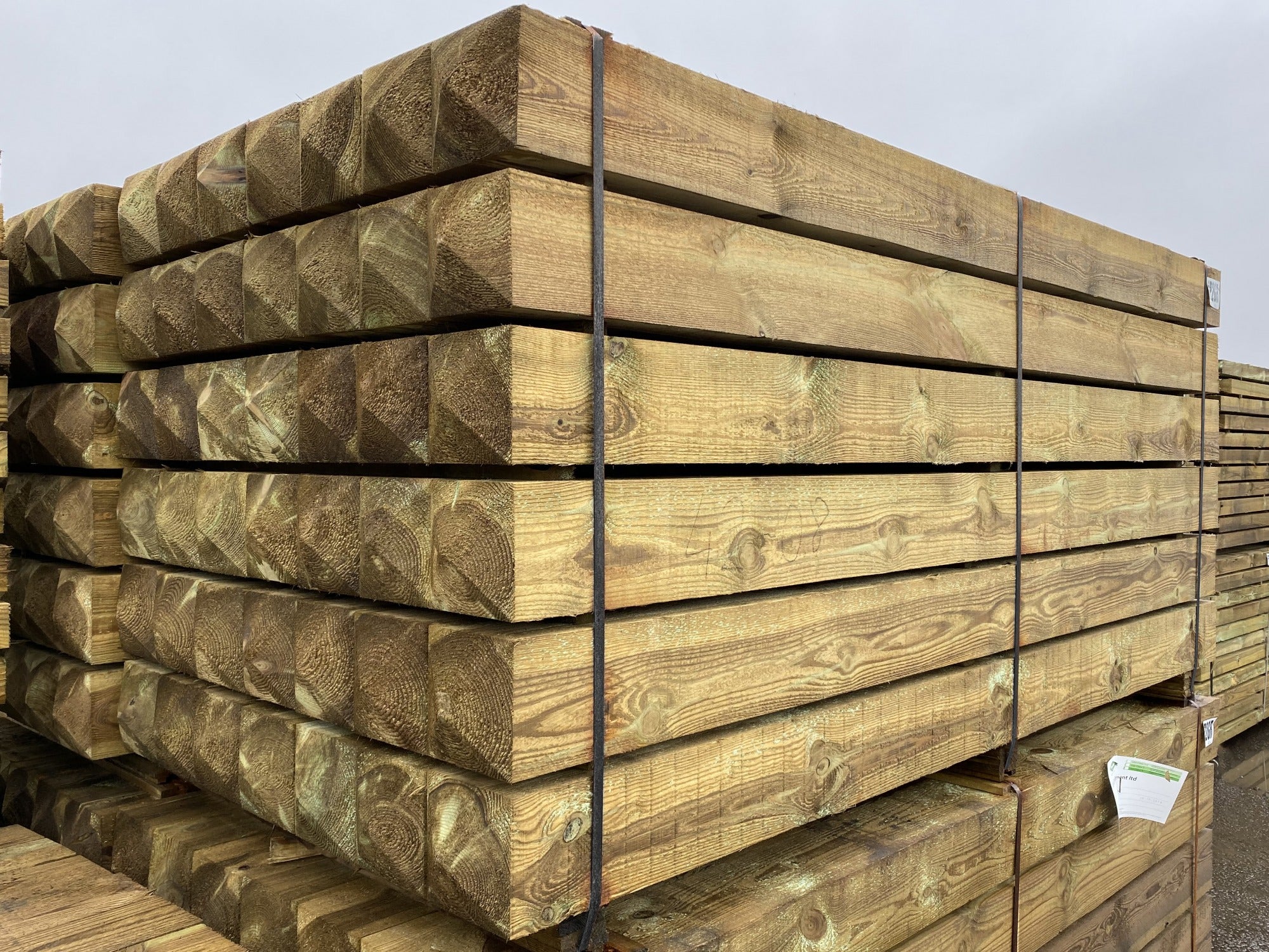 Treated Timber - 2.4m X 150mm X 150mm