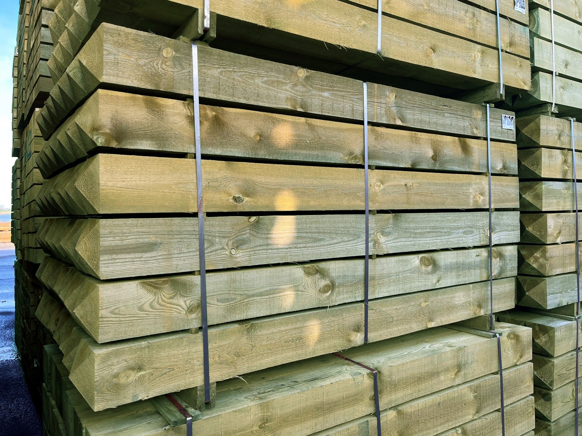 Treated Timber - 2.1m X 150mm X 150mm
