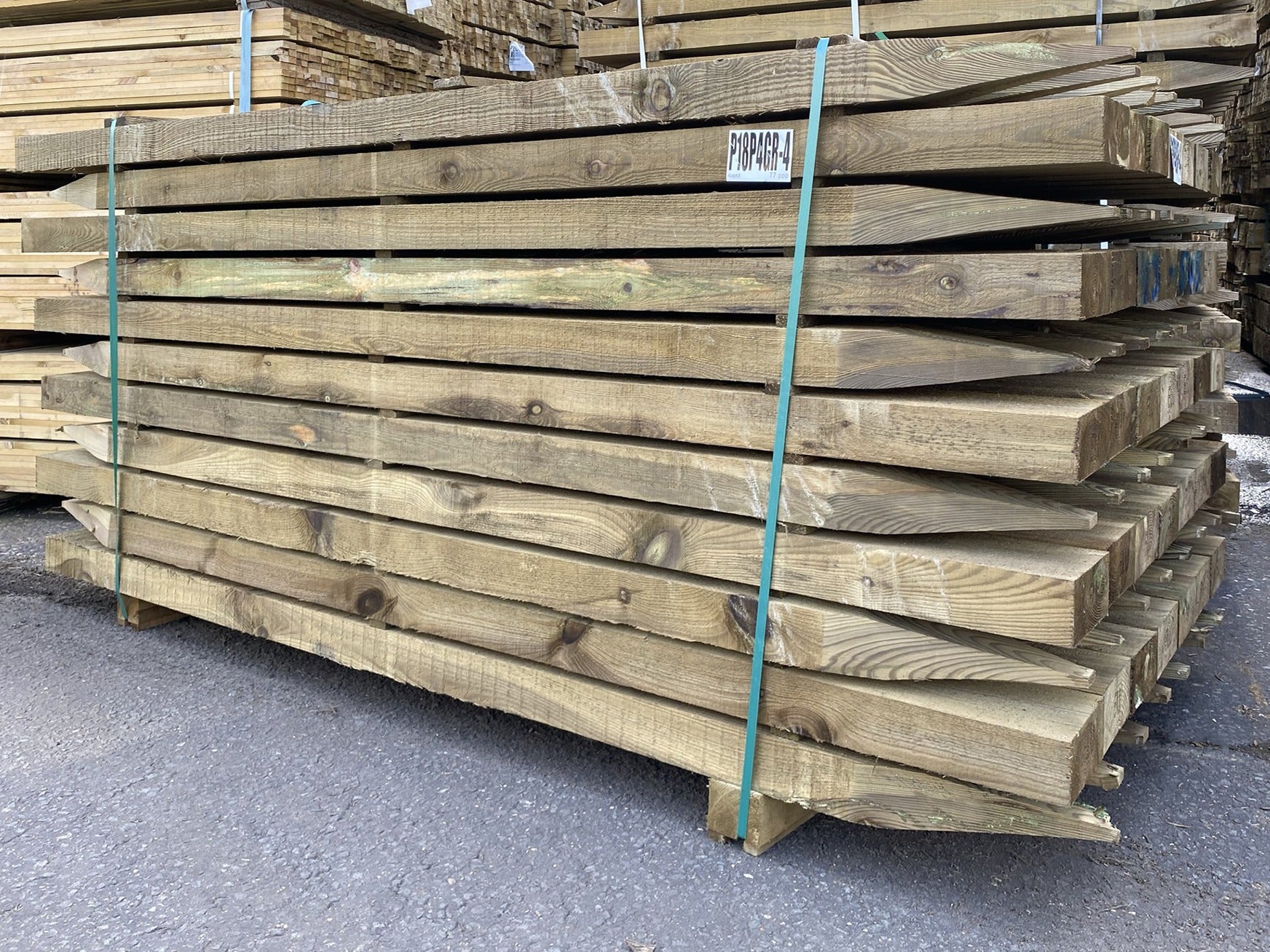 Treated Timber - 2.4m X 150mm X 75mm Uc4