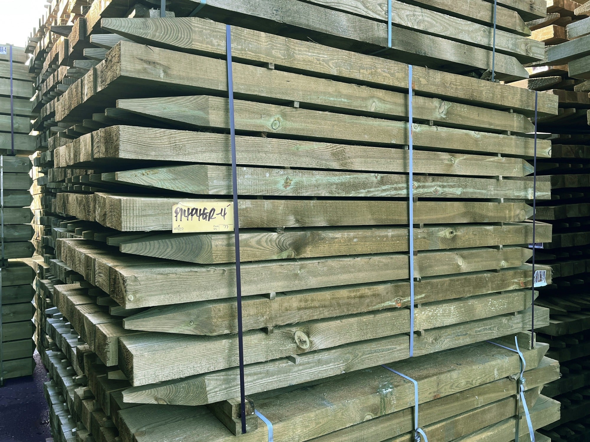 Treated Timber - 1.8m X 150mm X 75mm Uc4