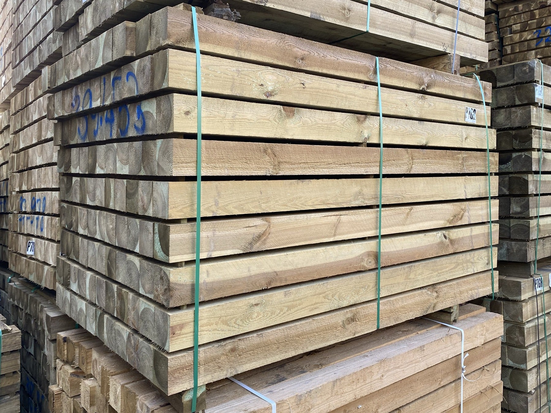 Treated Timber - 1.8m X 75mm X 75mm