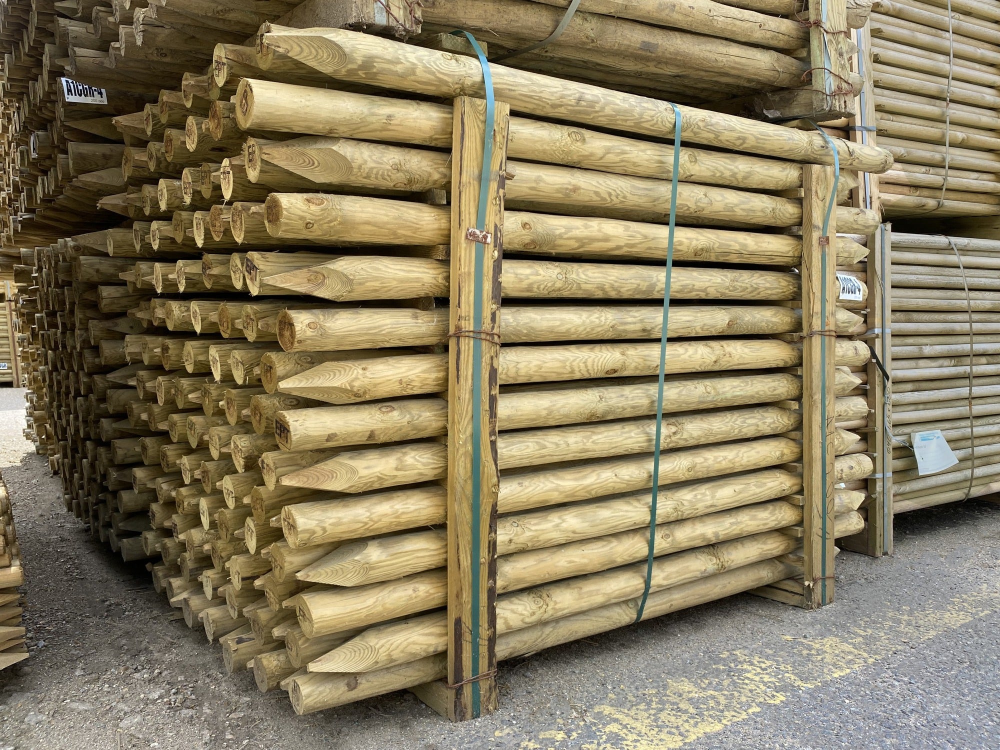 Treated Stake - Uc4 15yr - 1.65m X 50-75mm