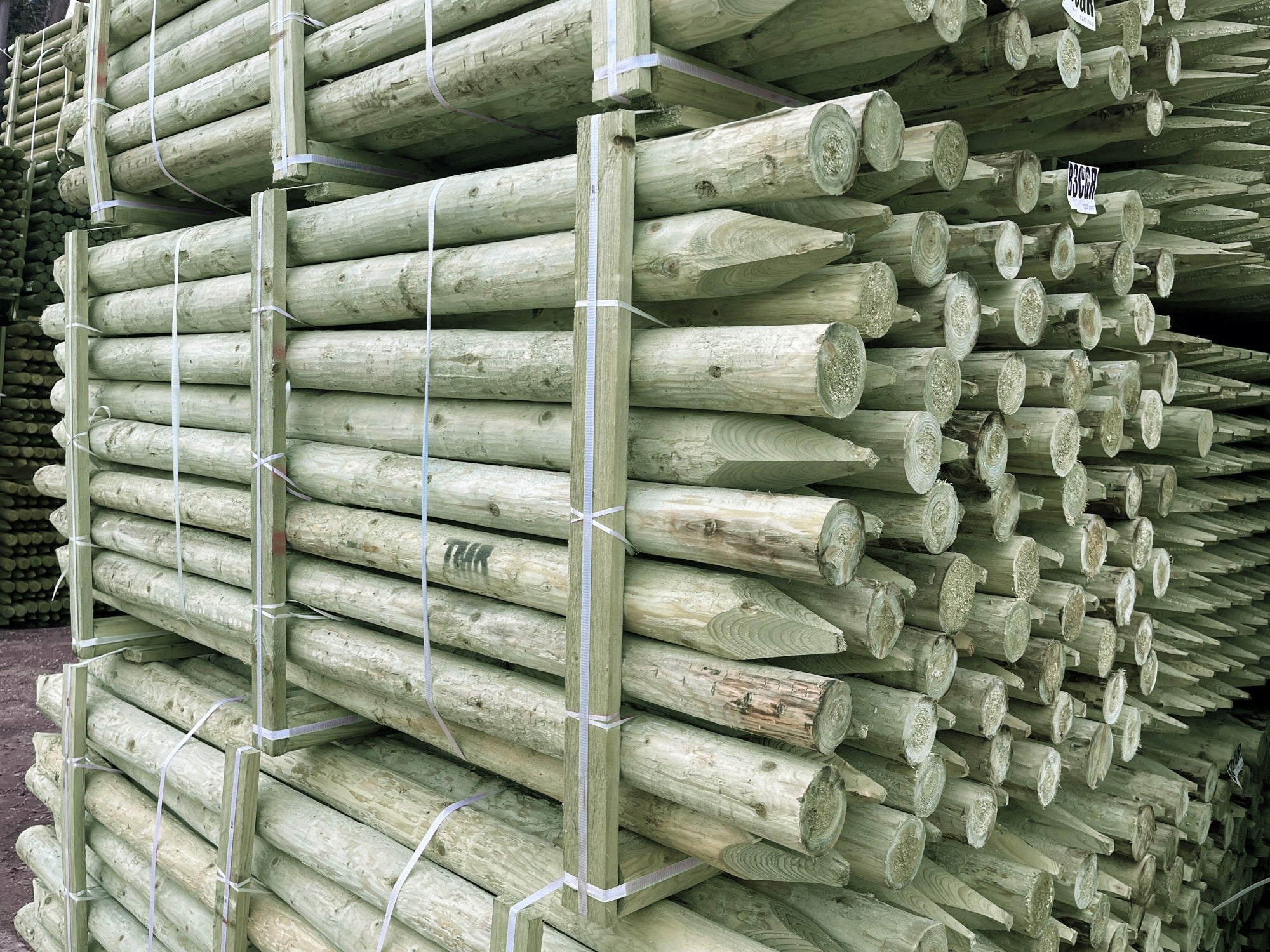 Treated Stake - 2.4m X 75-100mm