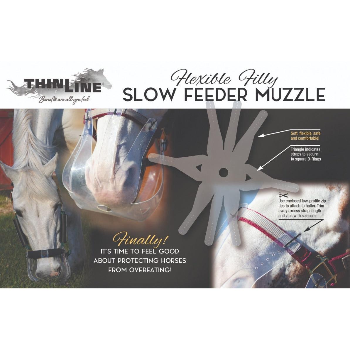 Thinline Flexible Filly Grazing Muzzle