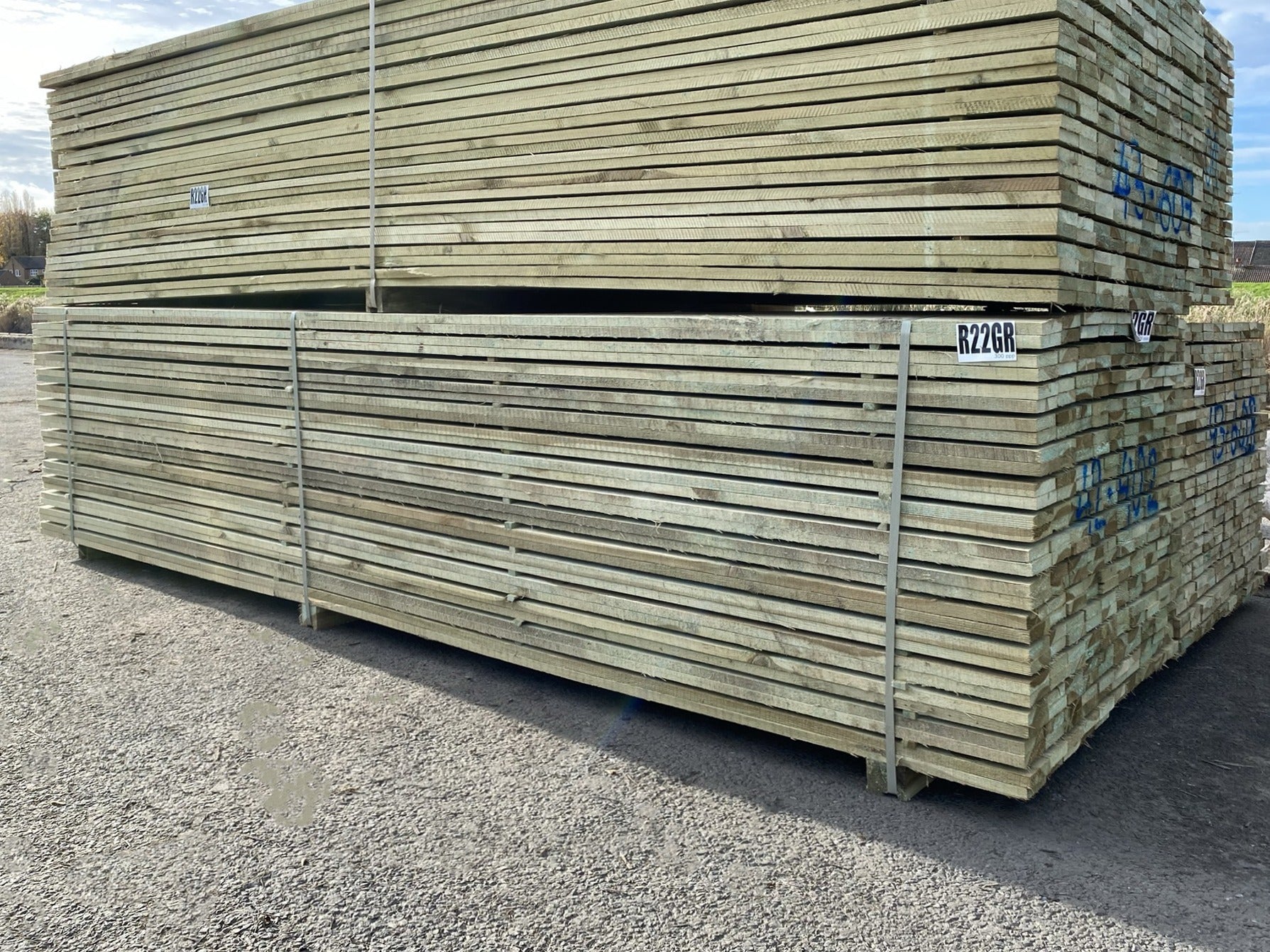 Treated Board - 3.6m X 150mm X 19mm