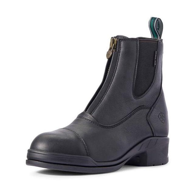 Ariat Heritage Iv Steel Toe Cap Zip Paddock Boots Black