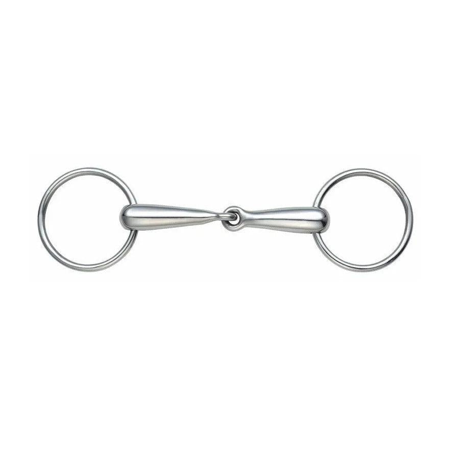 Shires Hollow Mouth Loose Ring Snaffle