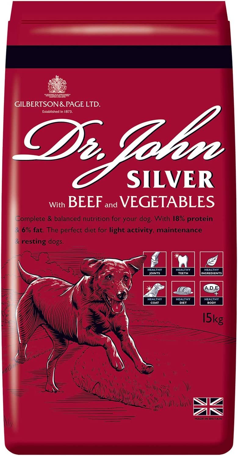 Dr John Silver With Beef - 15kg