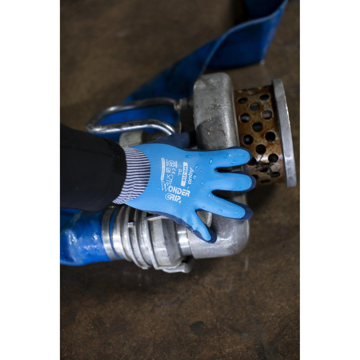 Wonder Grip Glove Aqua