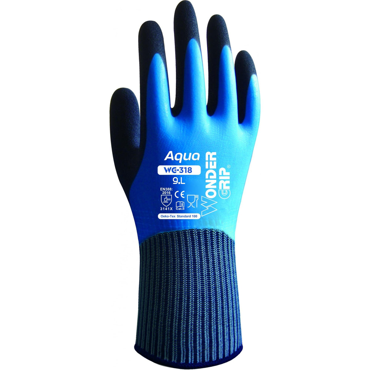 Wonder Grip Glove Aqua