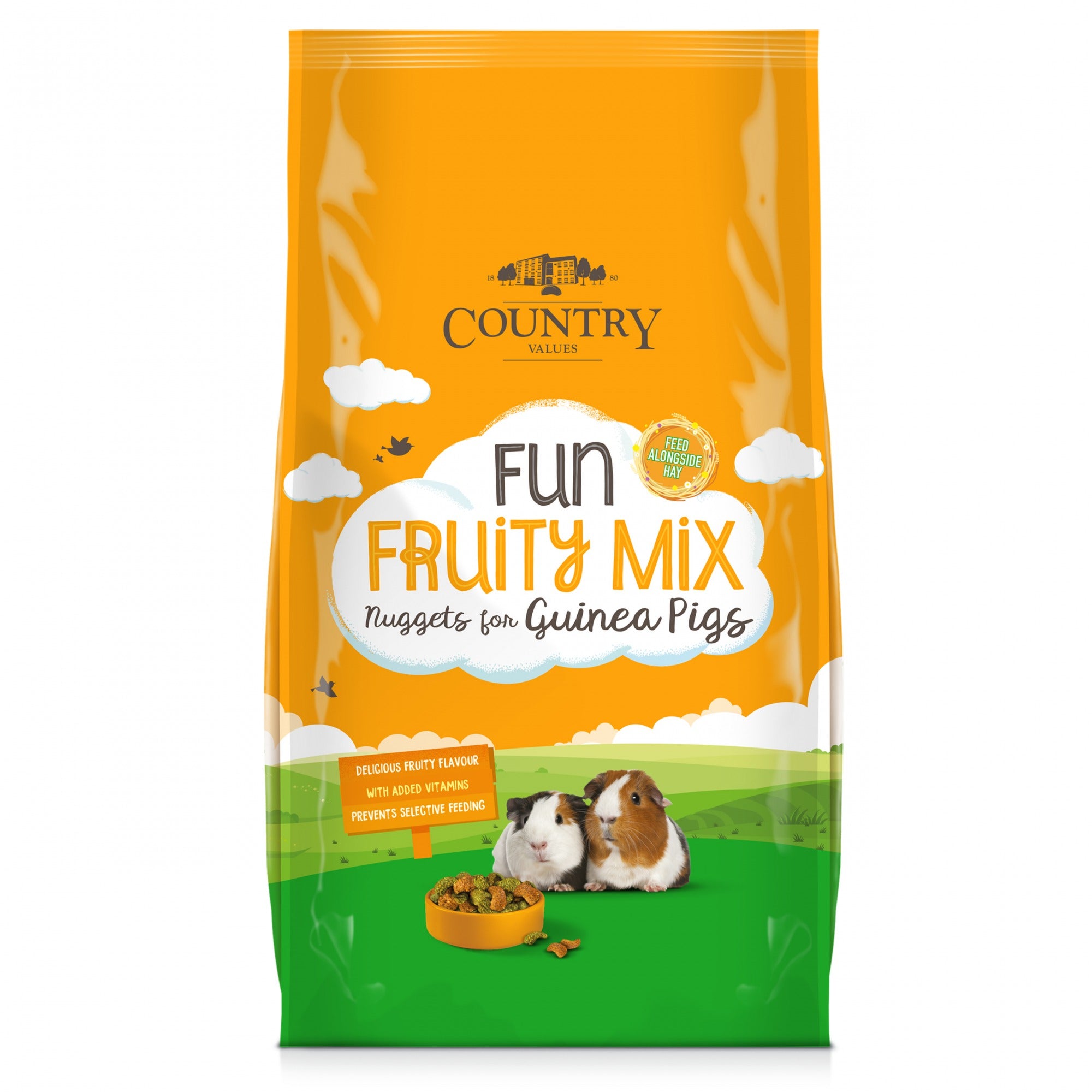 Country Value Guinea Pig Nuggets - 1.5kg