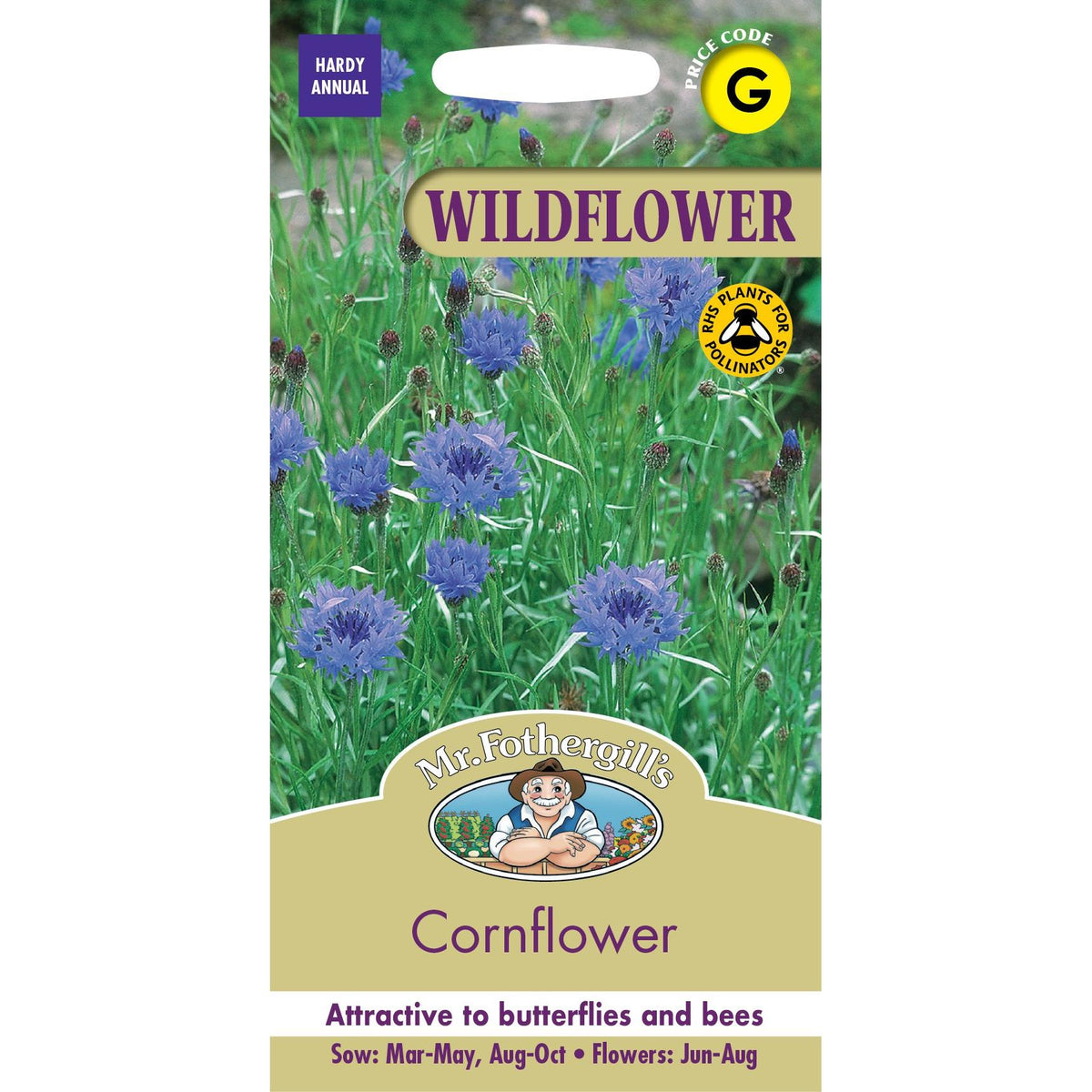 Fothergills Wild Flower Cornflower