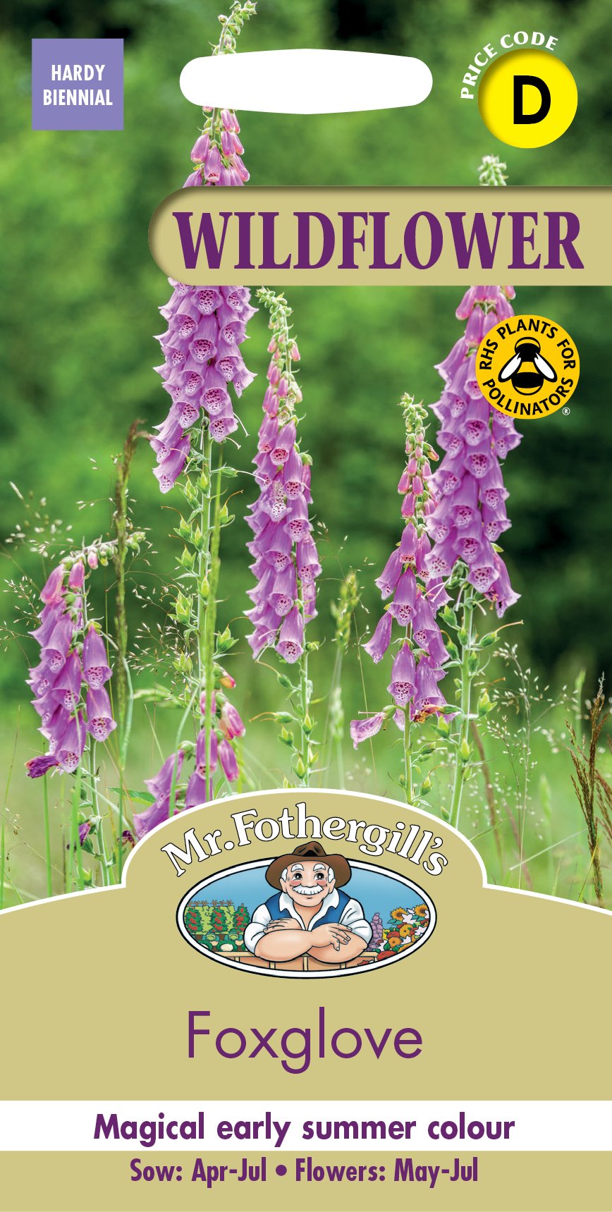 Fothergills Wild Flower Foxglove