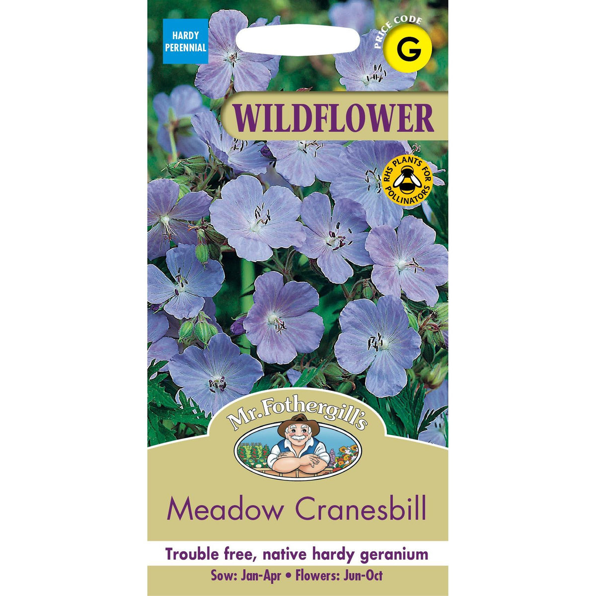 Fothergills Wildflower Mix Meadow Cranesbill