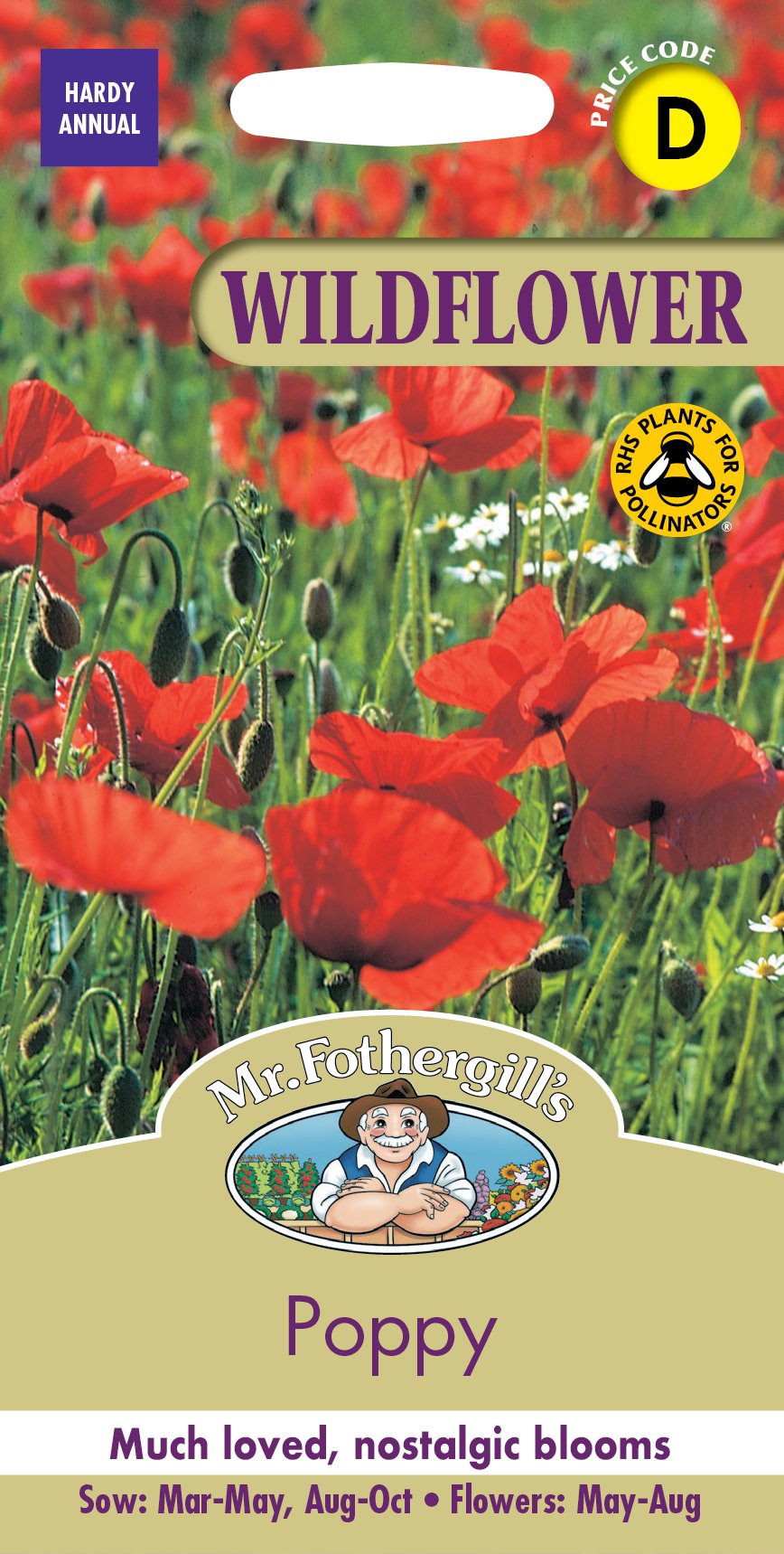 Fothergills Wild Flower Poppy