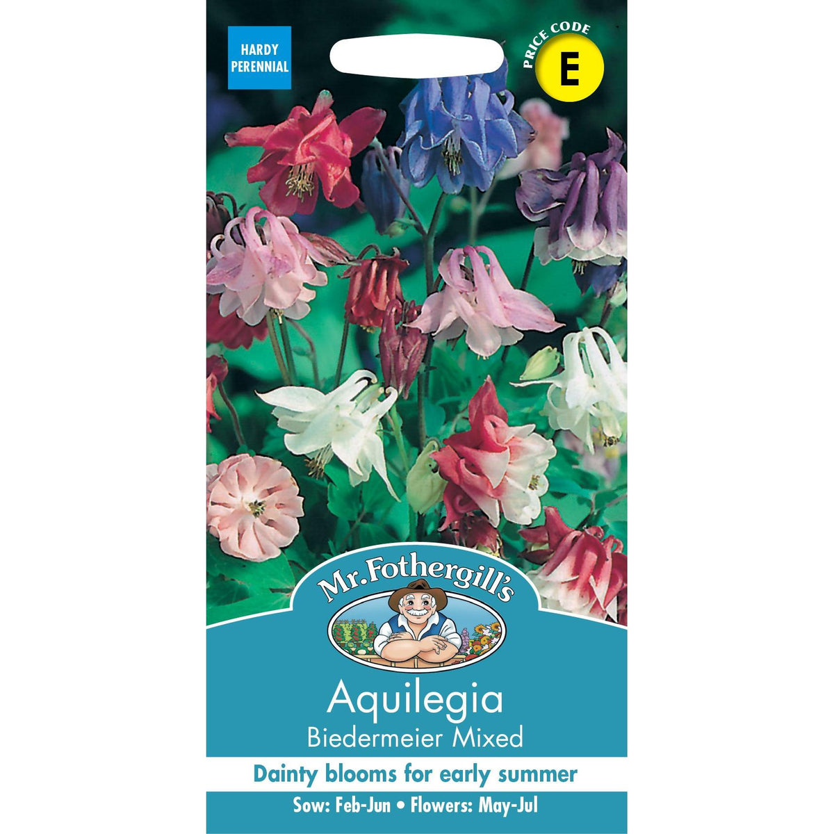 Fothergills Aquilegia Biedermeier Mixed