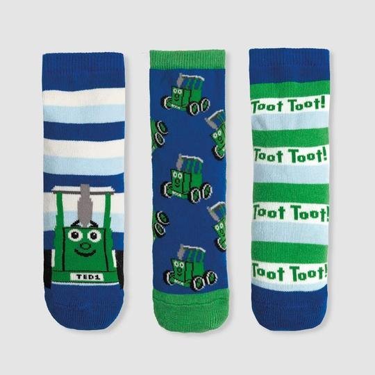 Tractor Ted New Box Of Socks