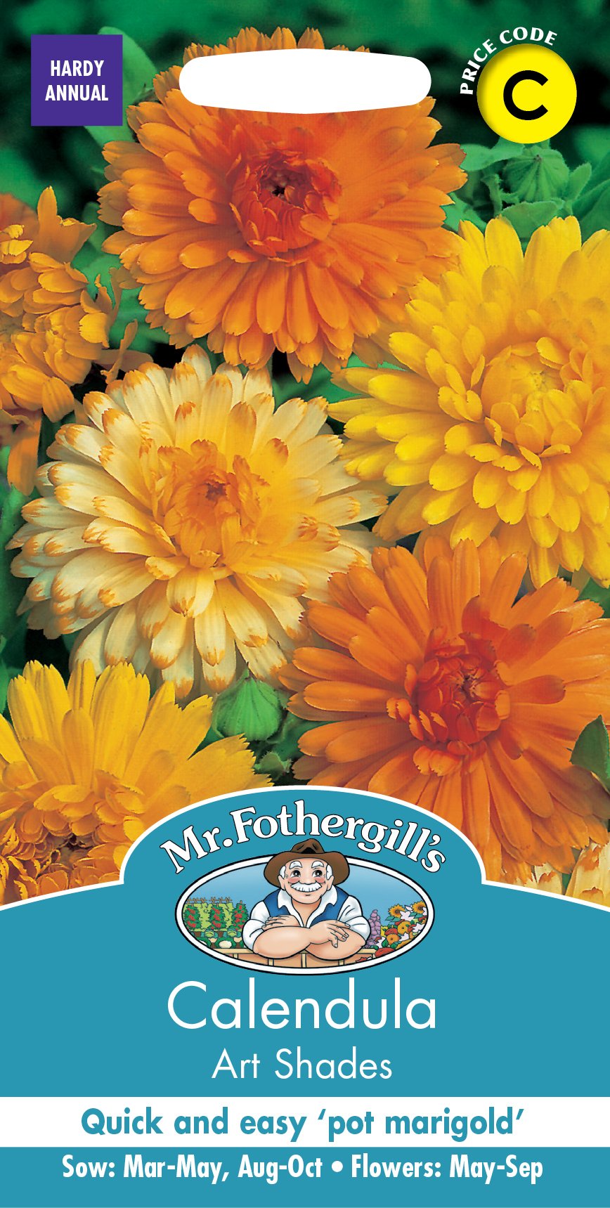 Fothergills Calendula Art Shades