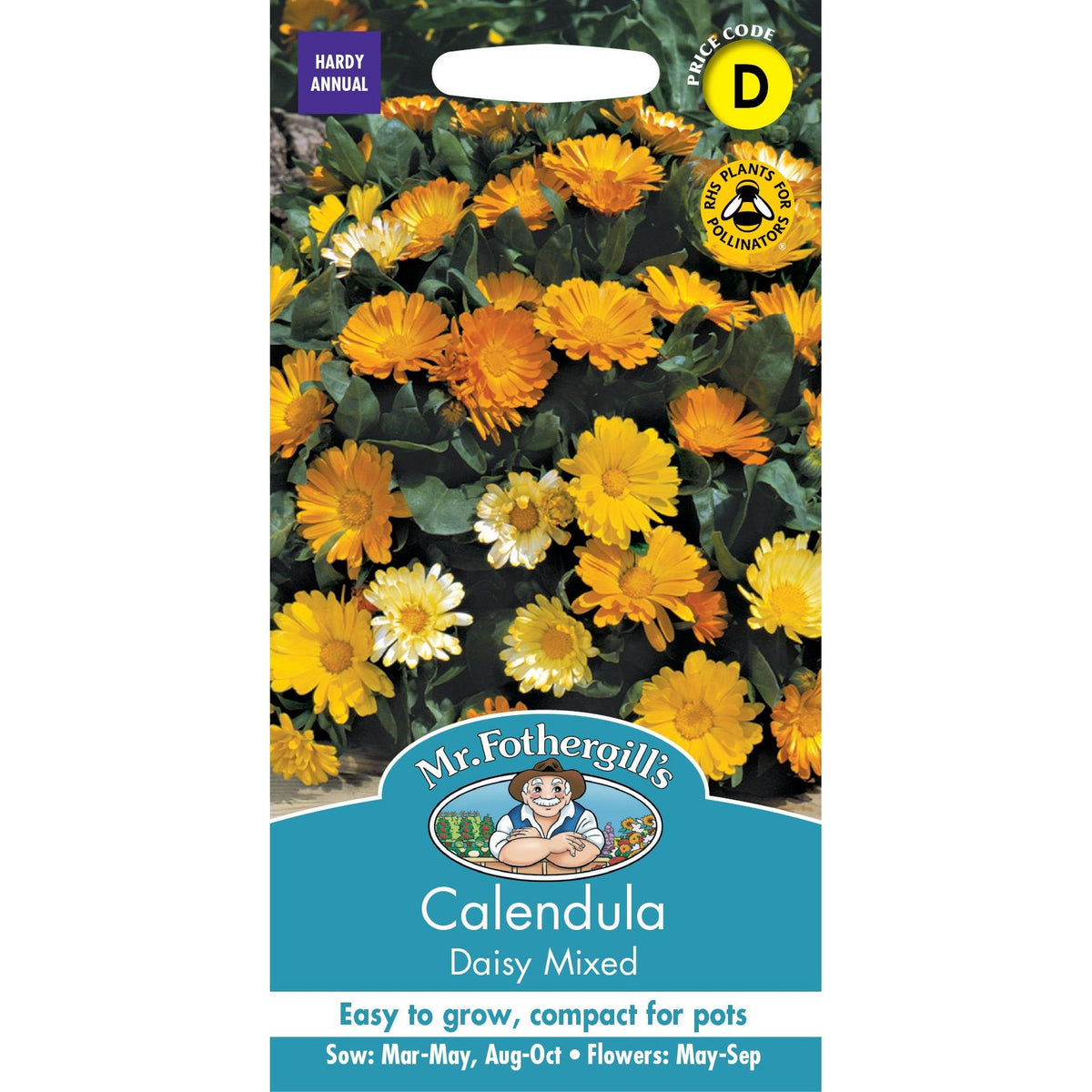 Fothergills Calendula Mr F's Daisy Mixed