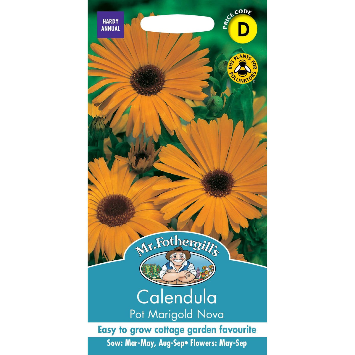 Fothergills Calendula Pot Marigold Nova