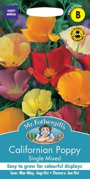 Fothergills Californian Poppy Single Mixed