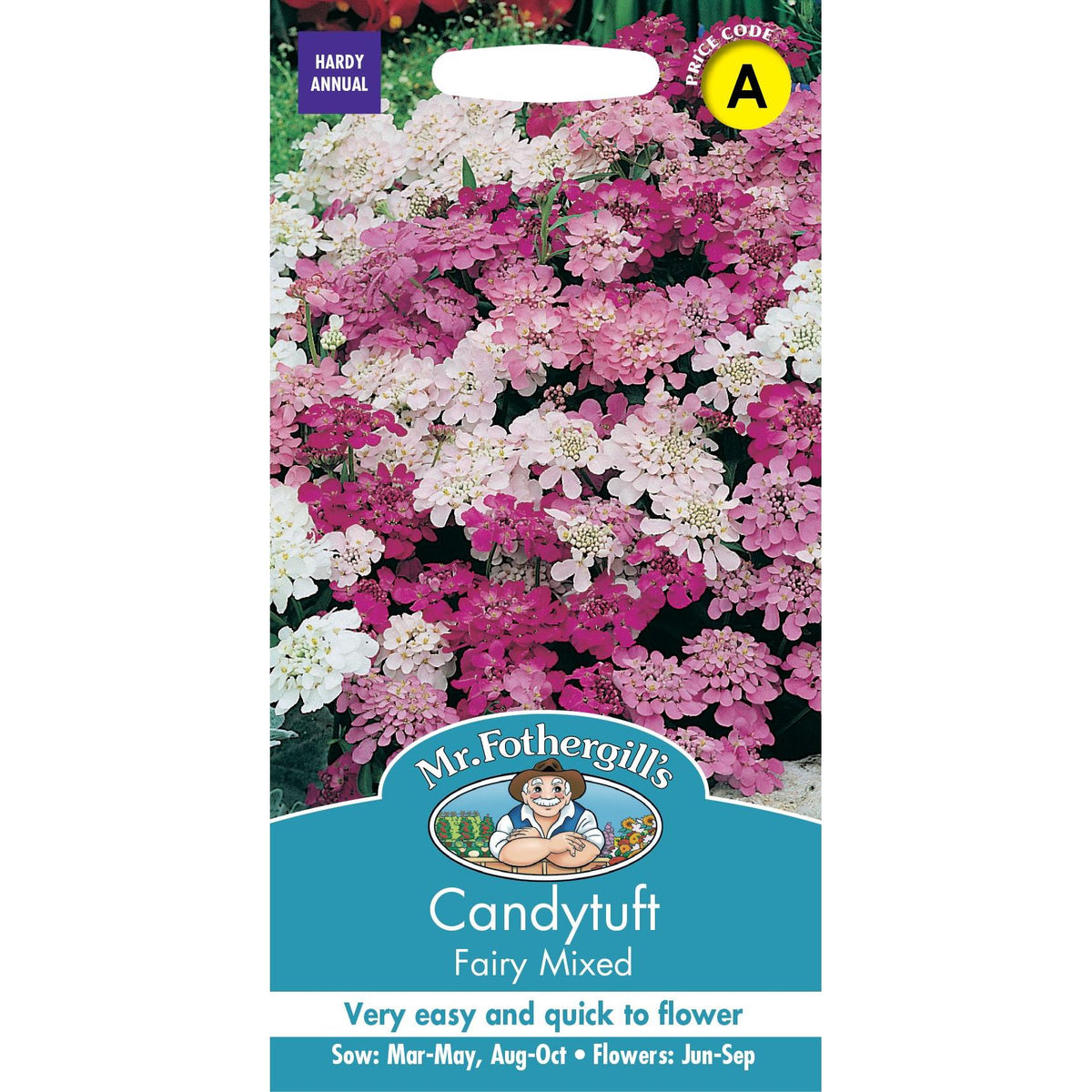 Fothergills Candy Tuft Fairy Mixed