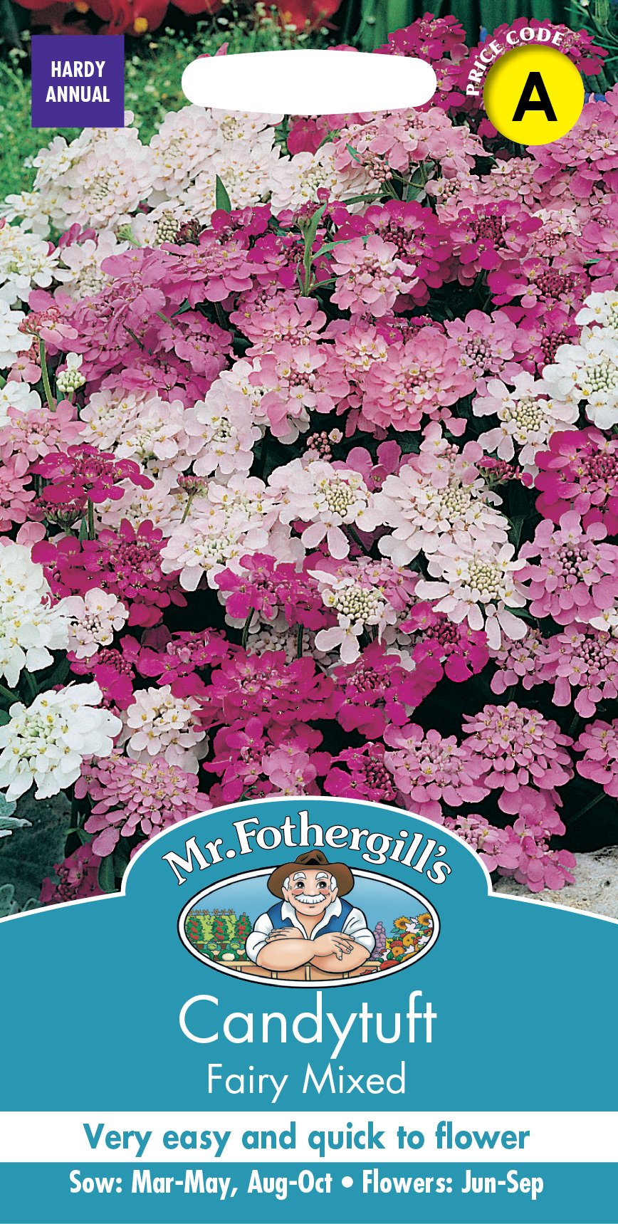 Fothergills Candy Tuft Fairy Mixed
