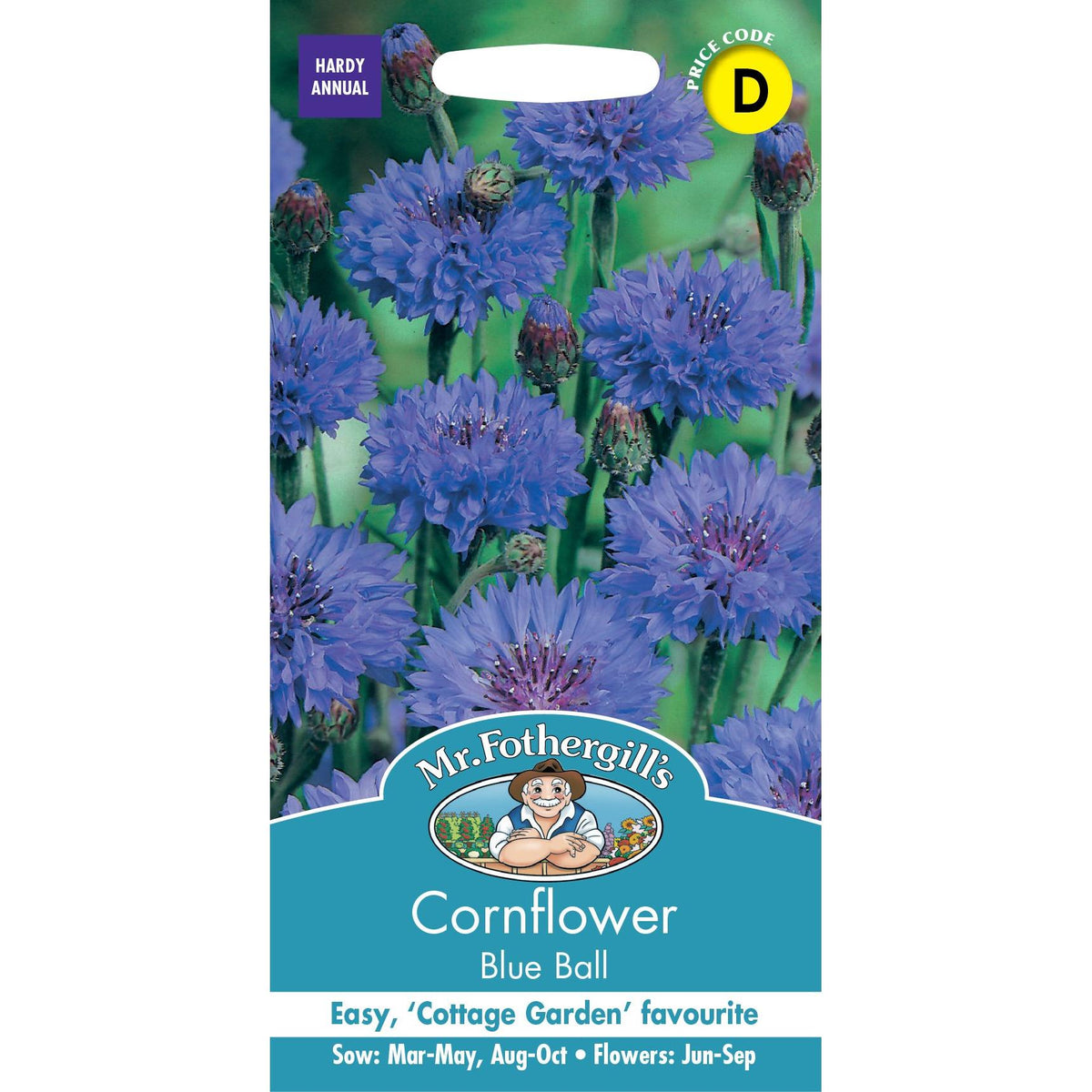 Fothergills Cornflower Blue Ball