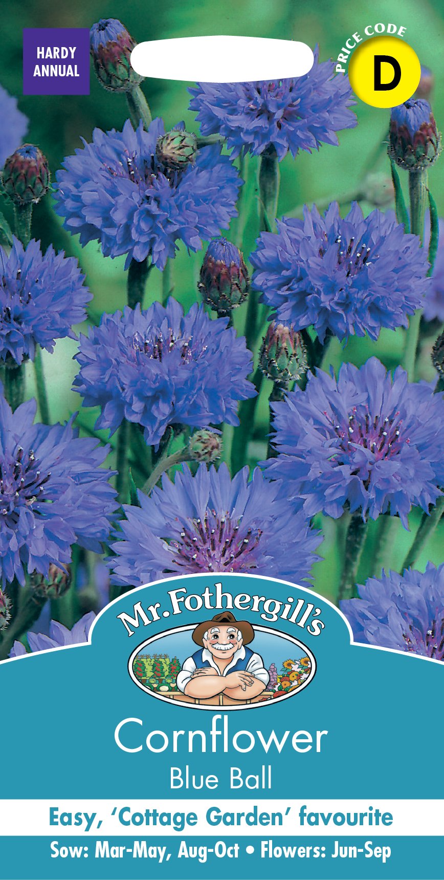 Fothergills Cornflower Blue Ball