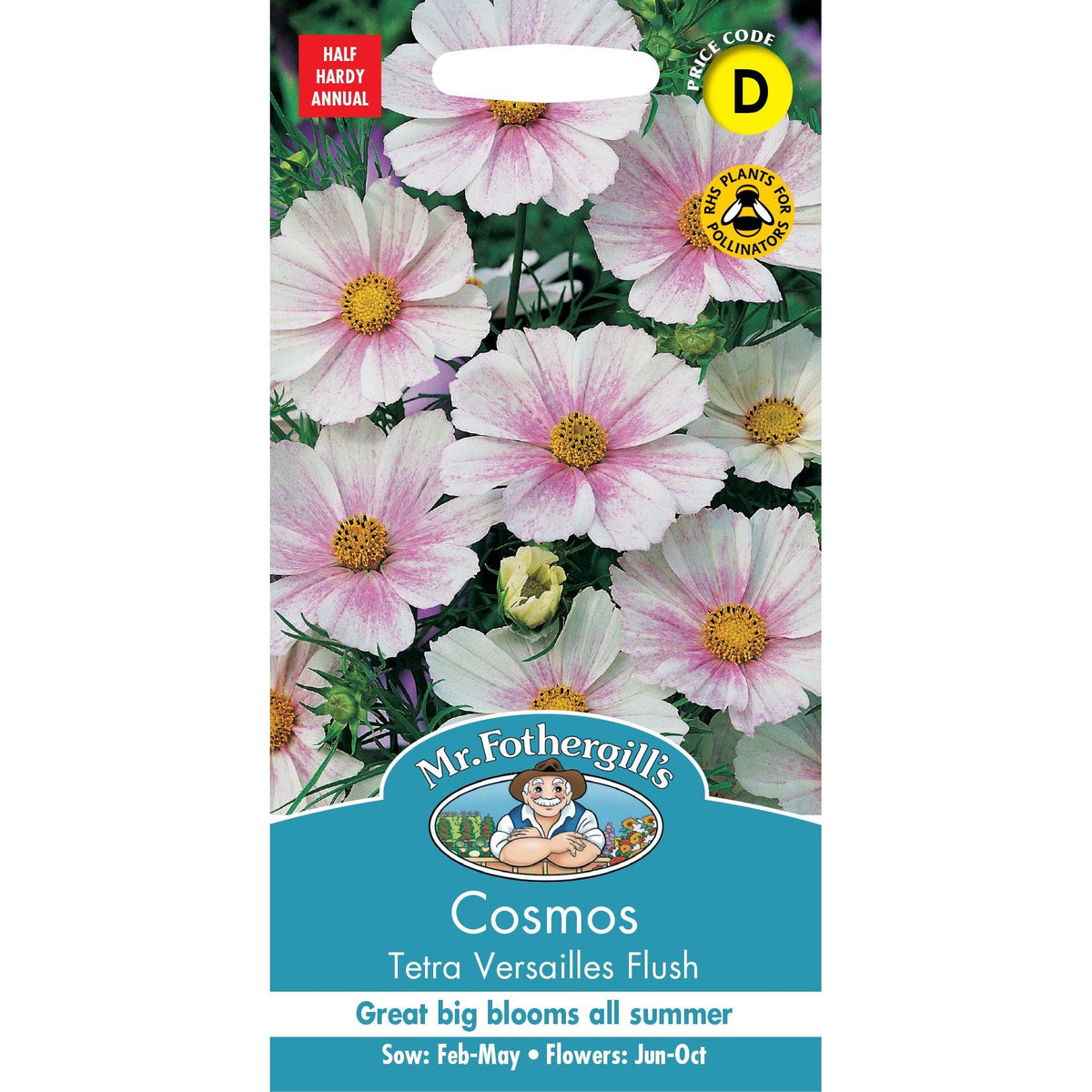 Fothergills Cosmos Tetra Versailles Flush