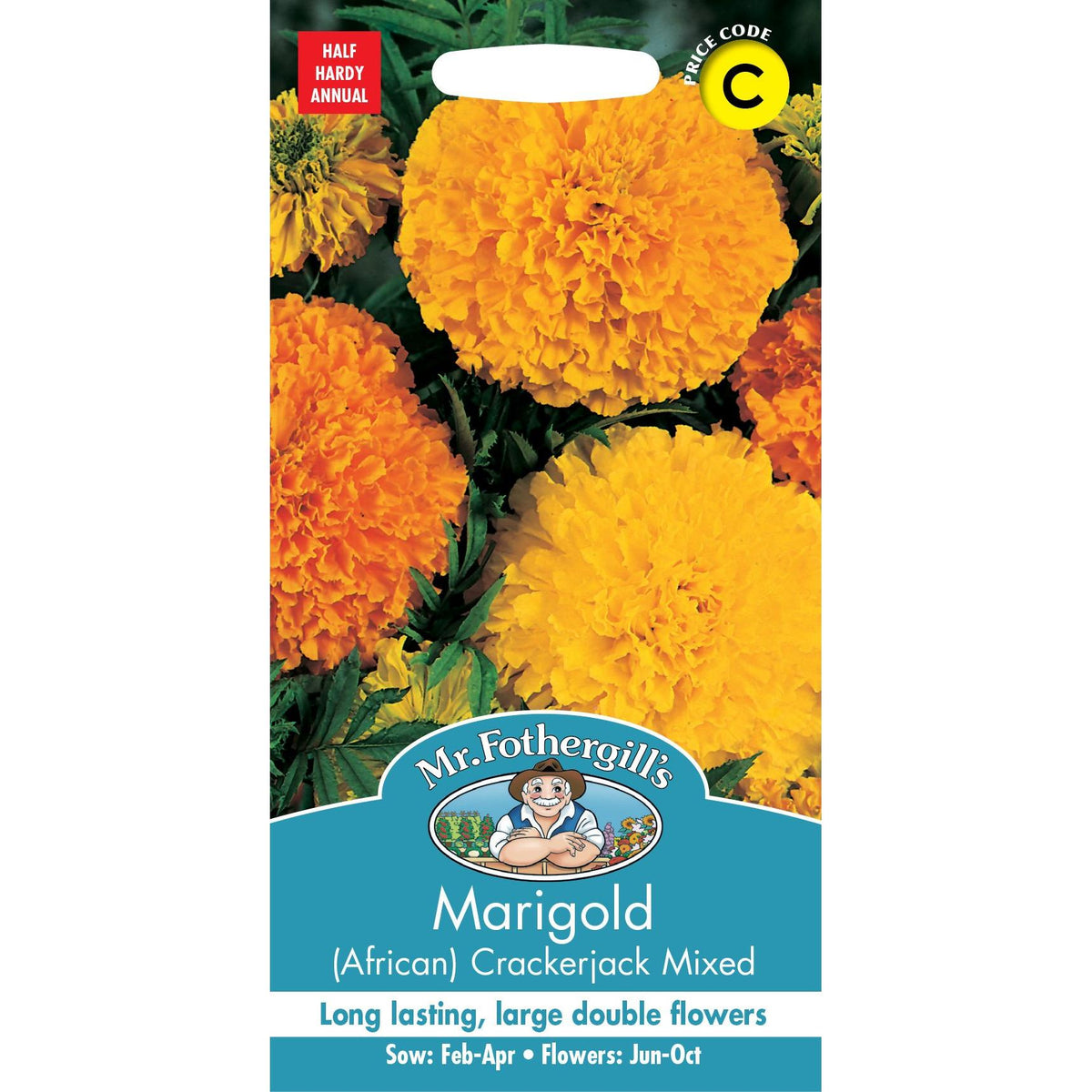 Fothergills Marigold African Crackerjack Mix