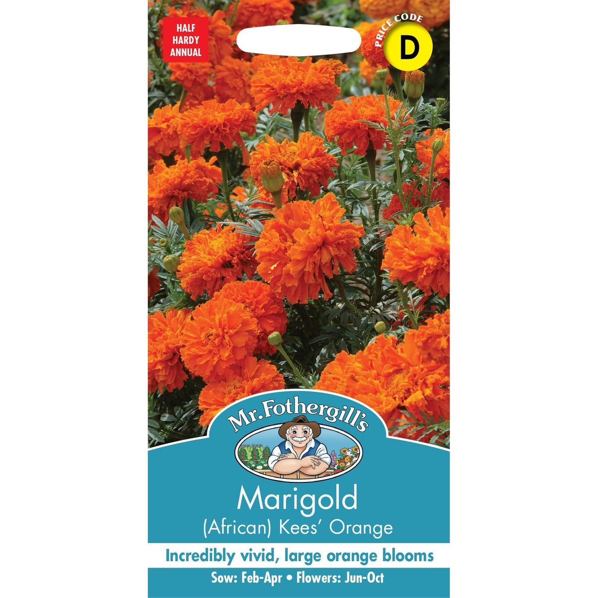 Fothergills Marigold Kees Orange- African