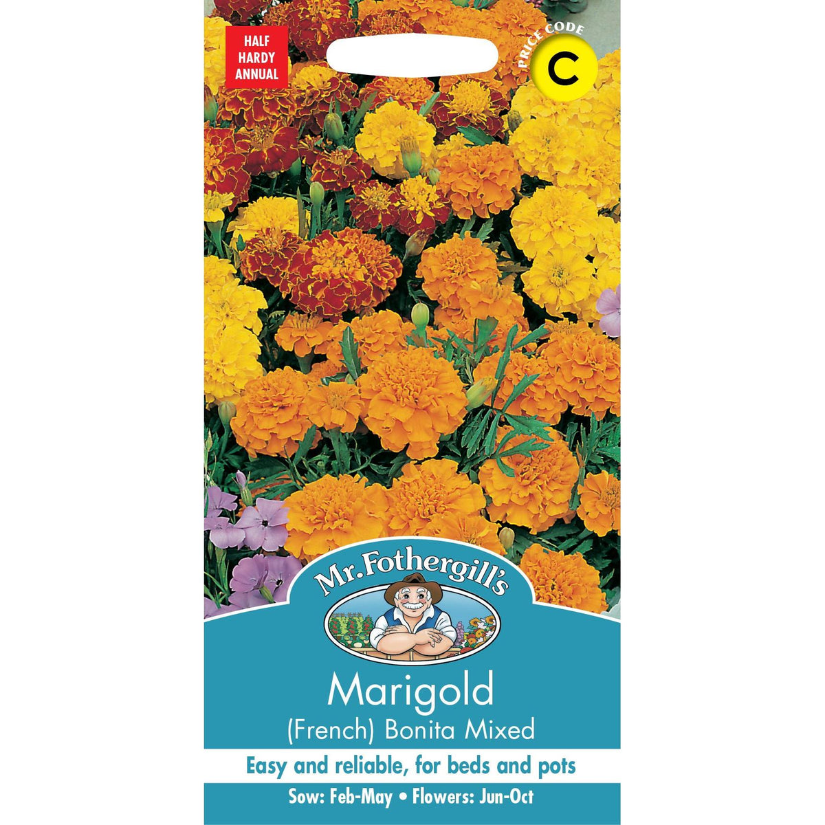 Fothergills Marigold French Bonita Mixed