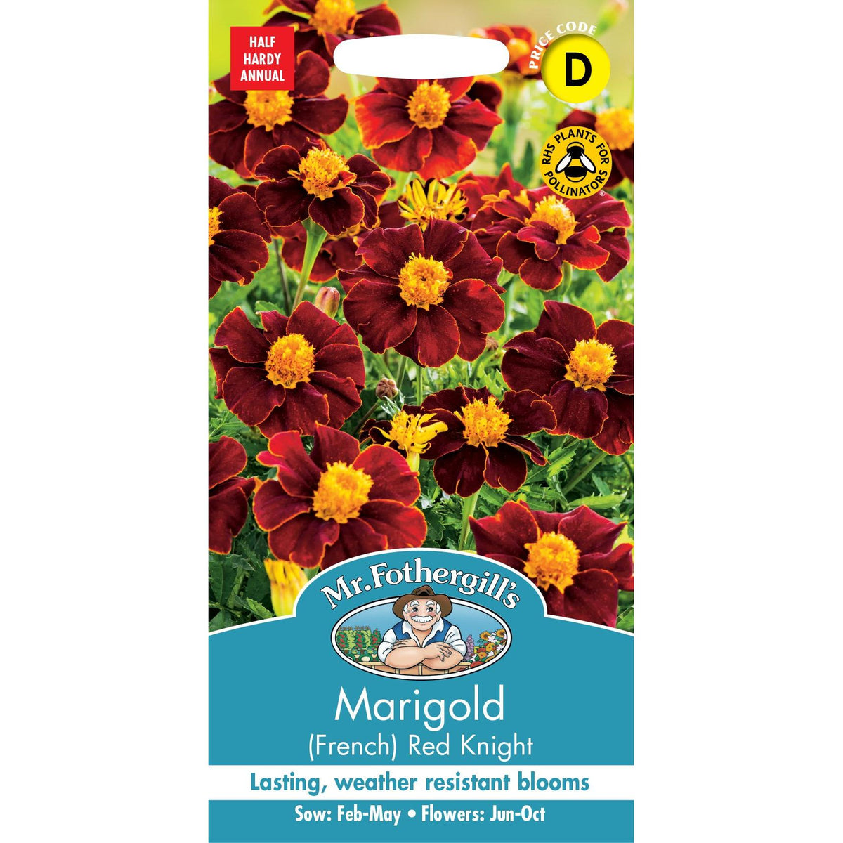 Fothergills Marigold Red Ni (french) Mixed