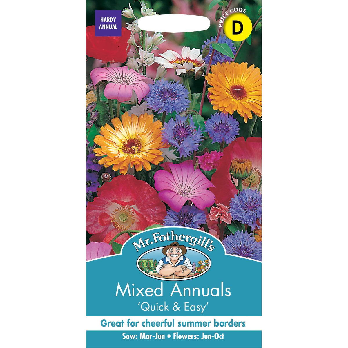 Fothergills Mixed Annuals Quick & Easy
