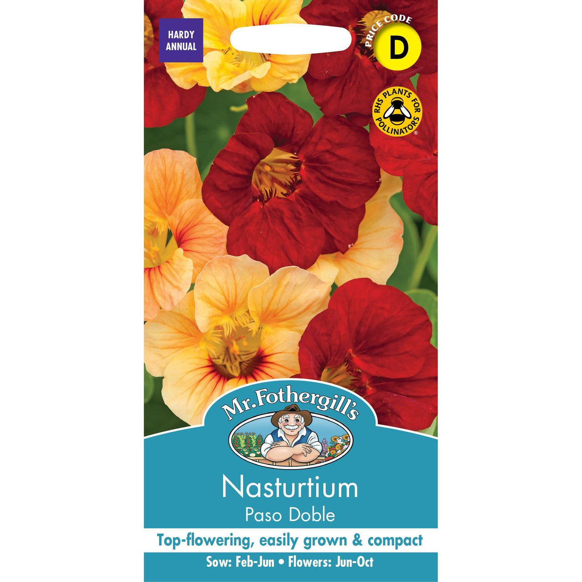 Fothergills Nasturtium Paso Double