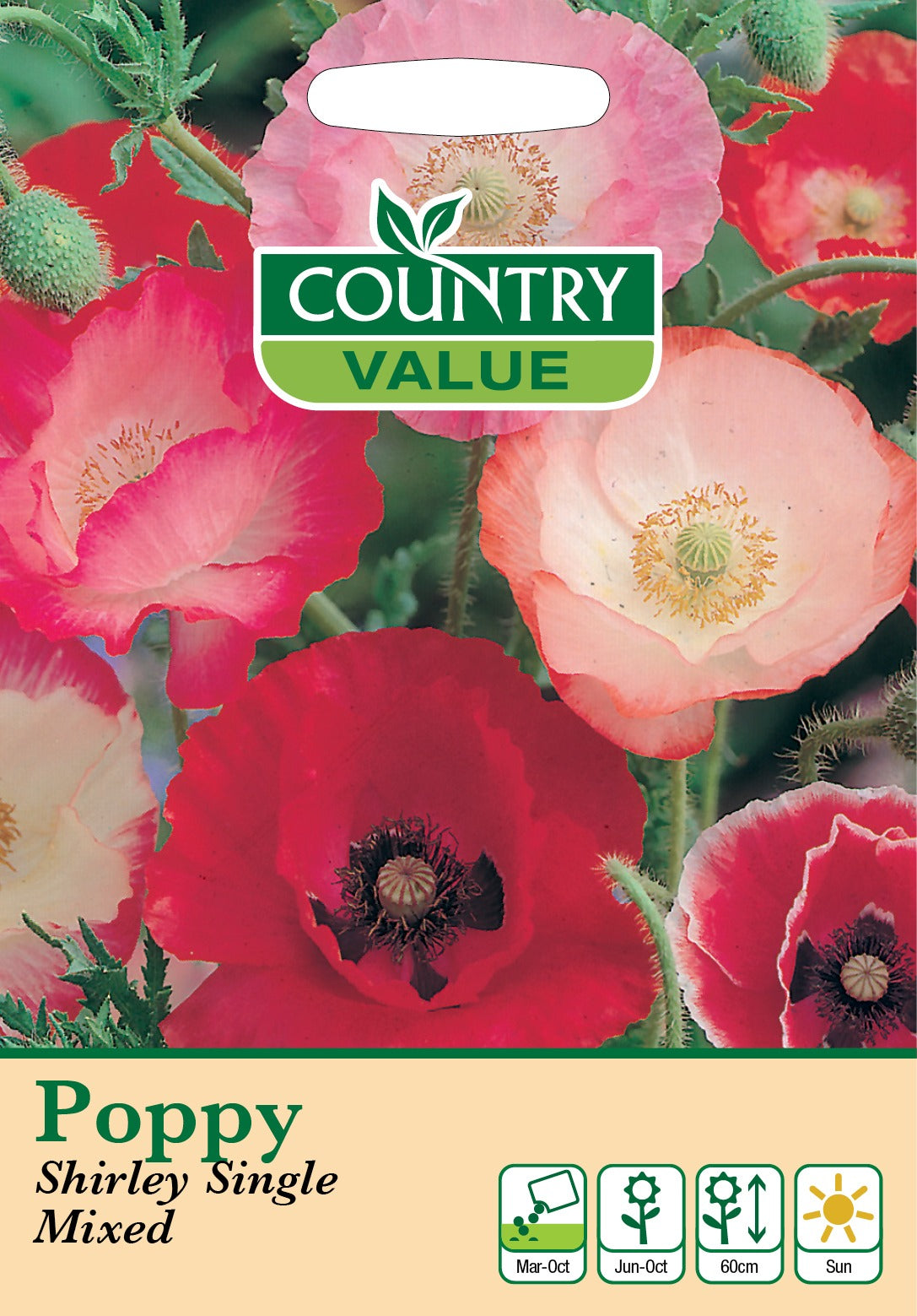 Fothergills Poppy Shirley Single Mixed