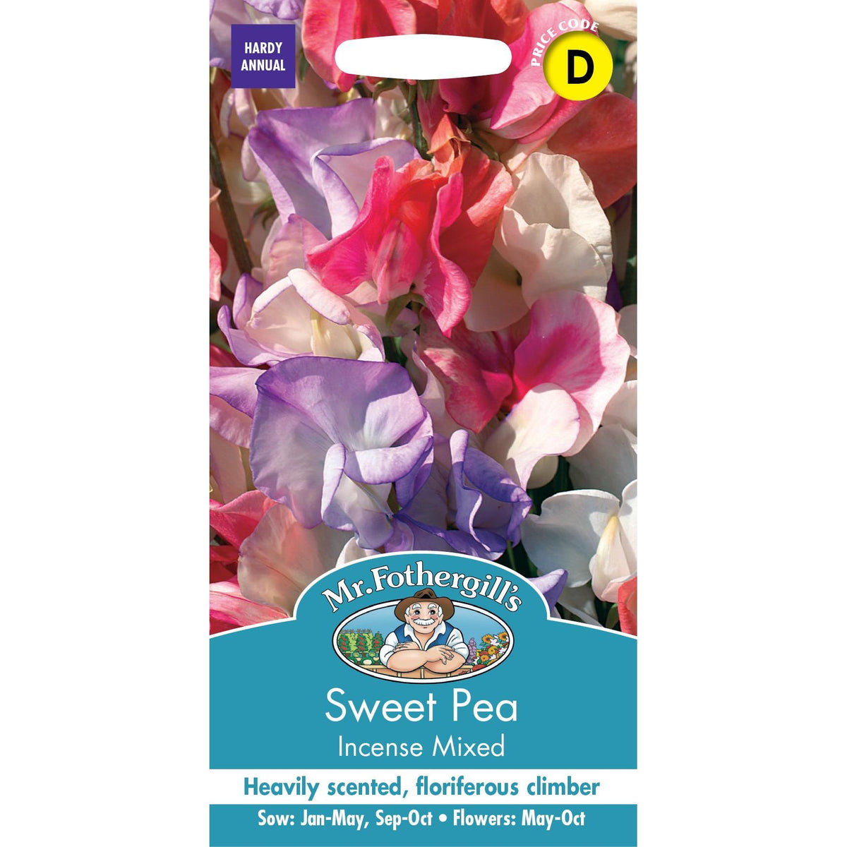 Fothergills Sweet Pea Incense Mixed