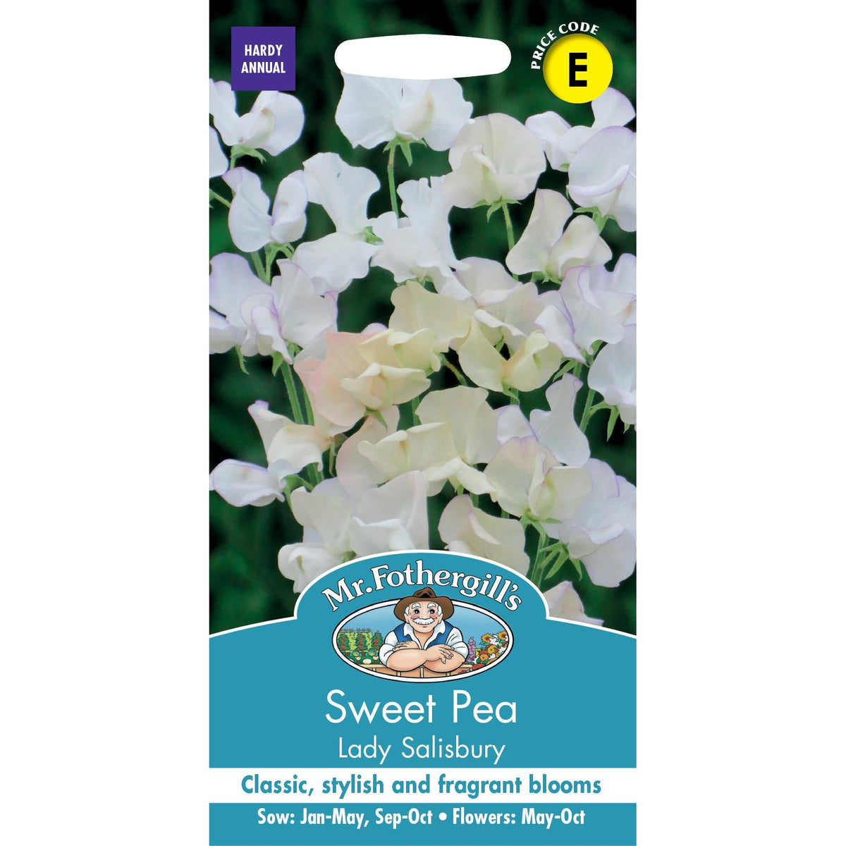Fothergills Sweet Pea Lady Salisbury