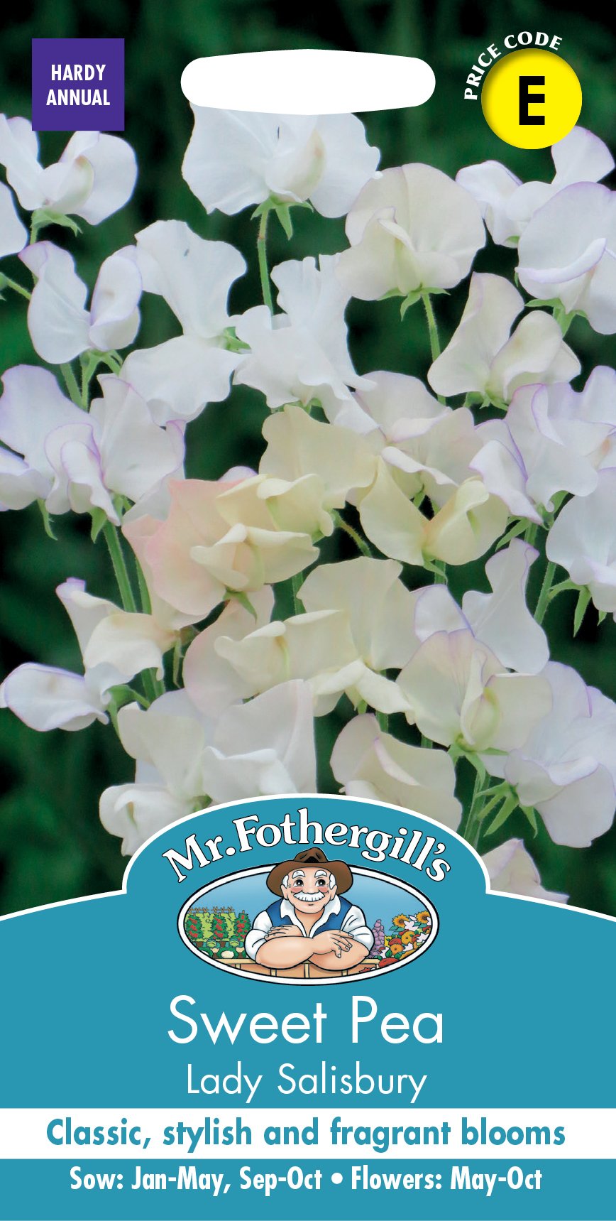 Fothergills Sweet Pea Lady Salisbury
