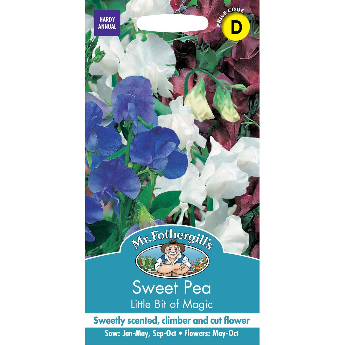 Fothergills Sweet Pea Little Bit O Magic