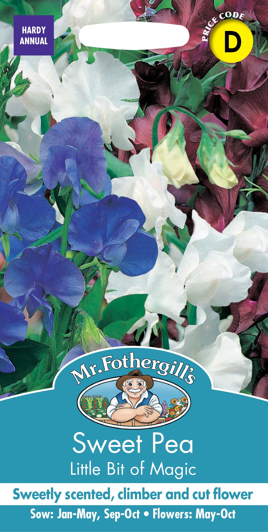 Fothergills Sweet Pea Little Bit O Magic