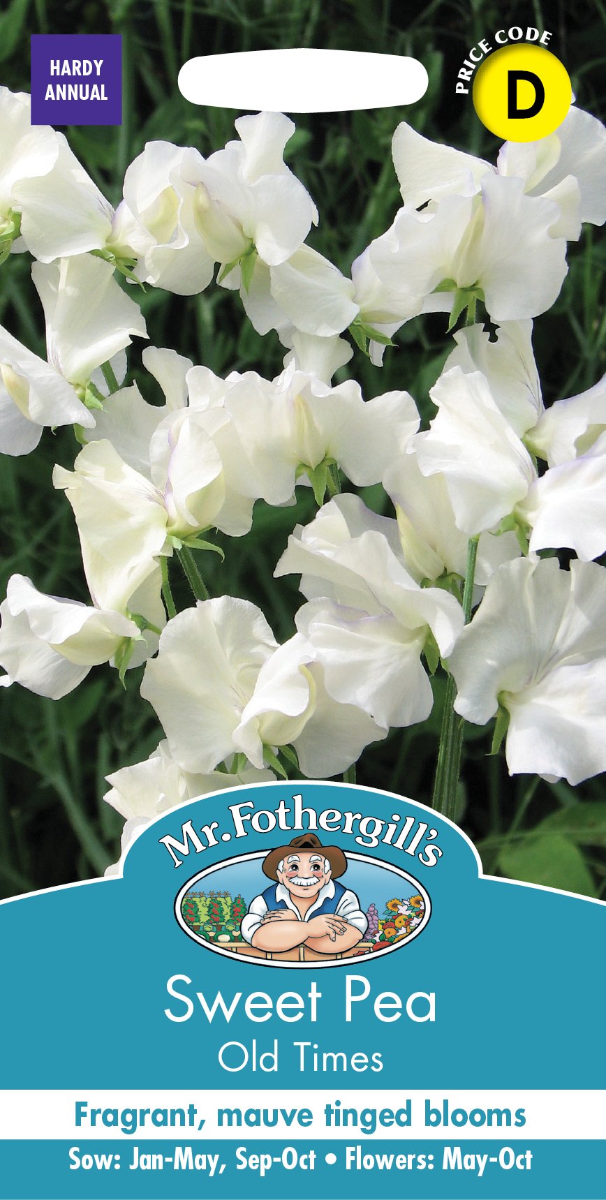 Fothergills Sweet Pea Old Times