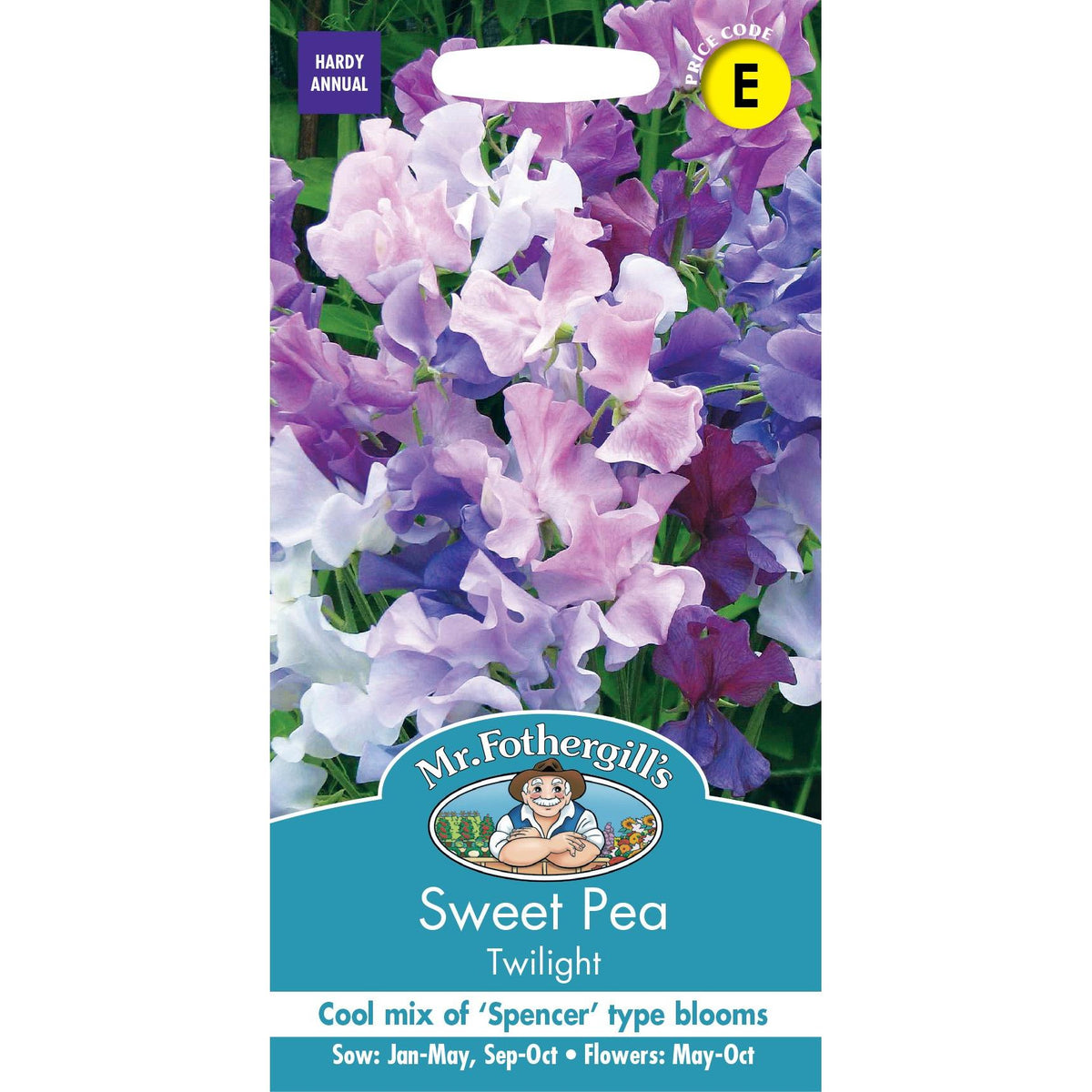 Fothergills Sweet Pea Twilight