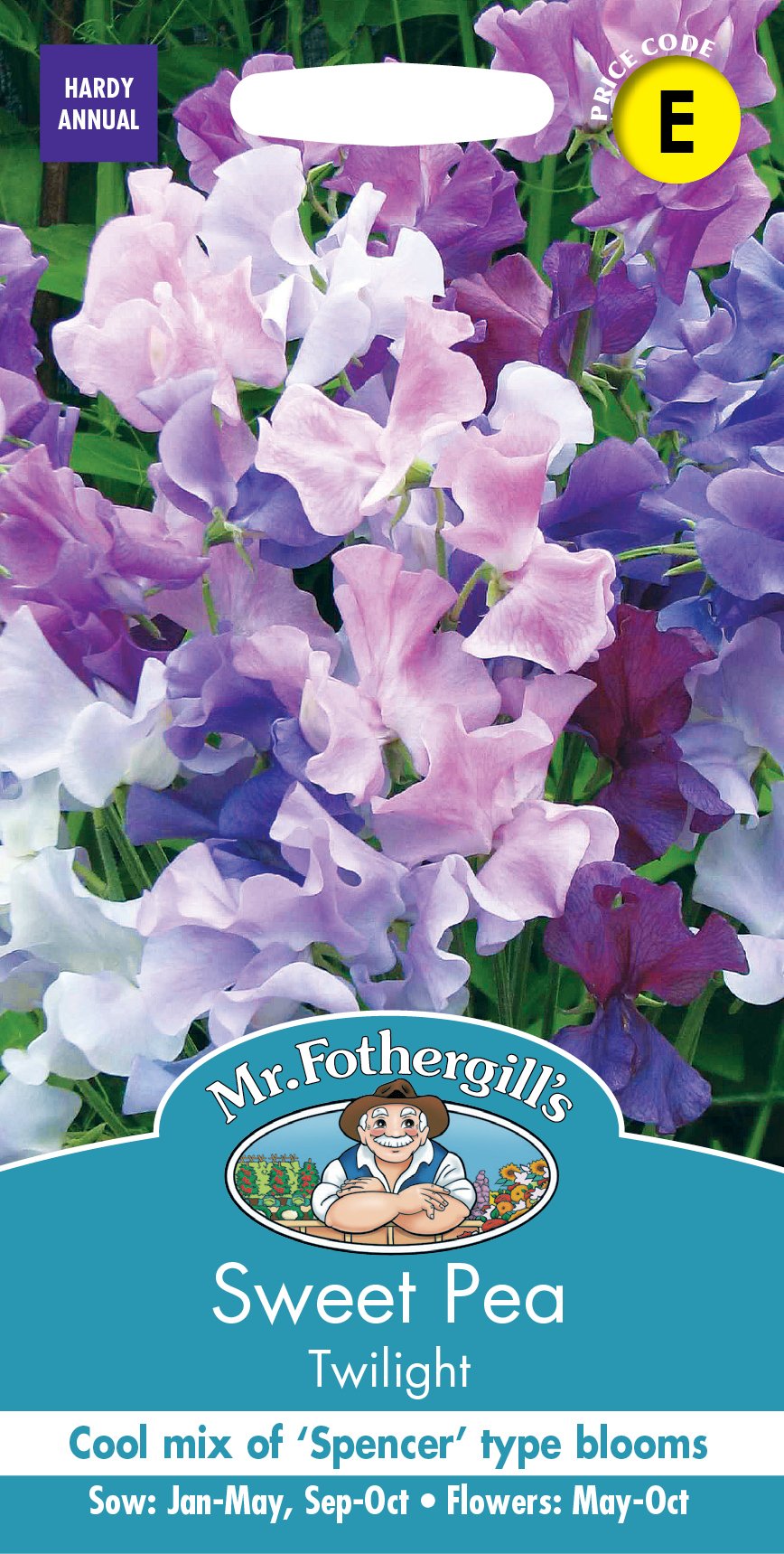 Fothergills Sweet Pea Twilight