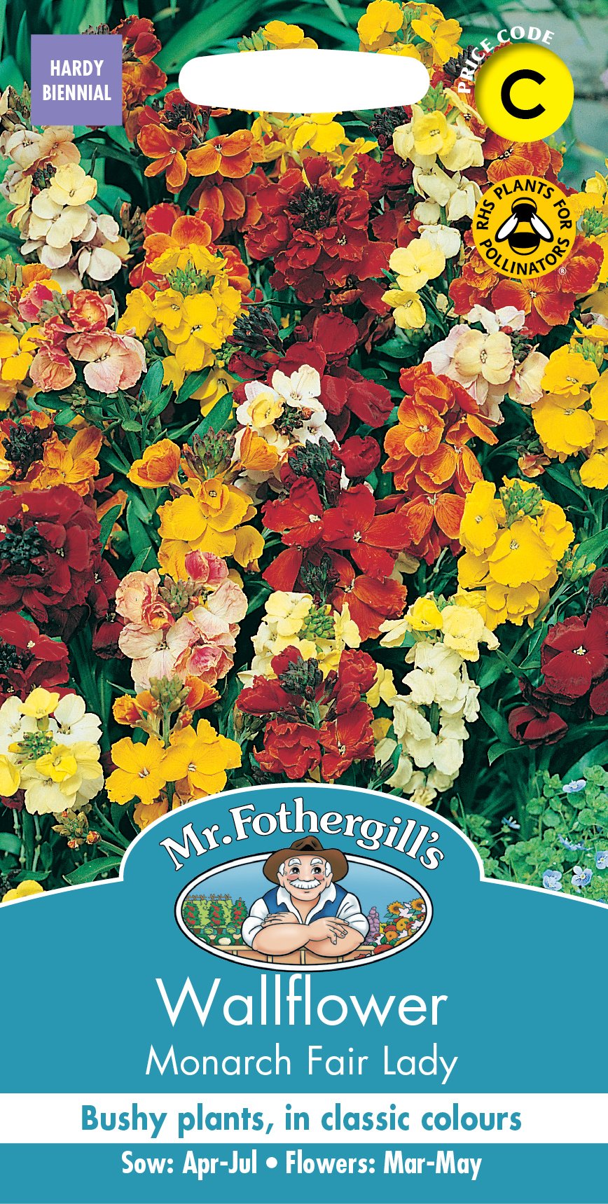 Fothergills Wallflower Monarch Fair Lady